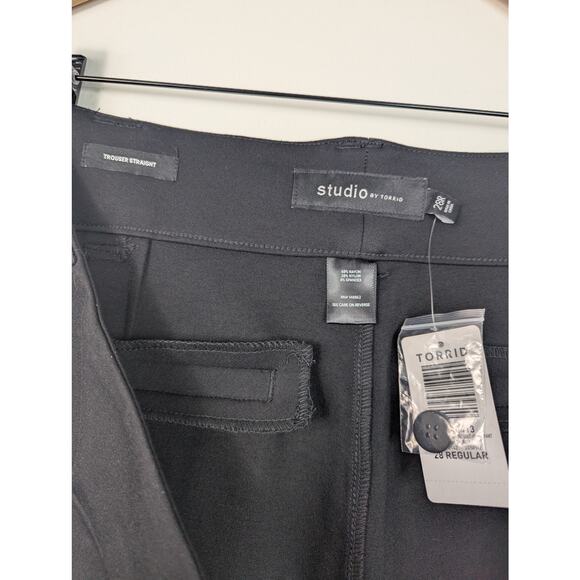 NWT Torrid Black Straight Ponte Trouser Pant - Picture 5 of 7